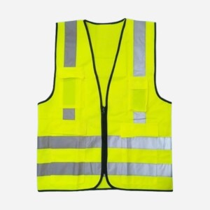 High Visibility Safety Vest Fabric/net Type (5 Pockets)