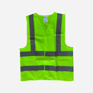 SPARTAN GUARD SAFETY VEST WITH VELCRO GREEN